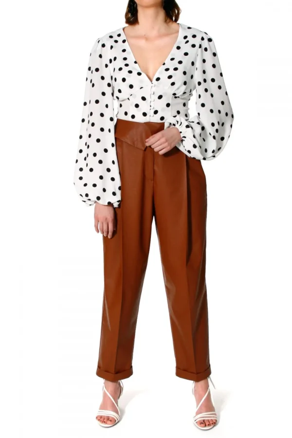 Bluzka Alicia Bit Of White>AGGI Fashion