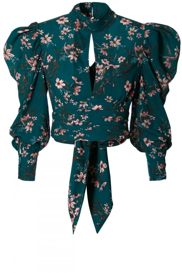 Bluzka Amparo Deep Teal>AGGI Fashion