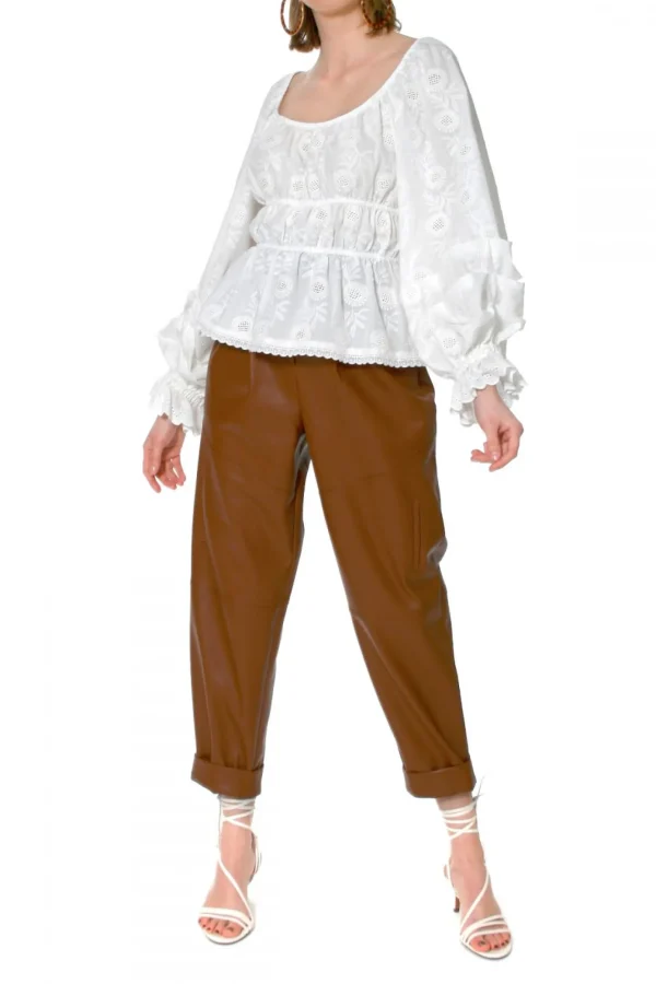Bluzka Anita Origami White>AGGI Shop