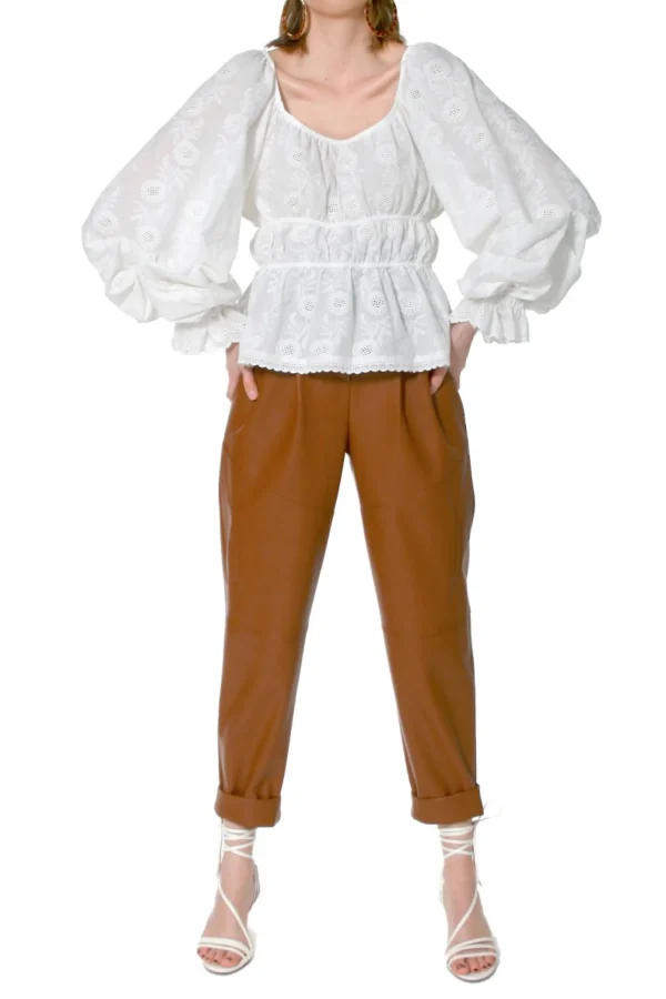 Bluzka Anita Origami White>AGGI Shop