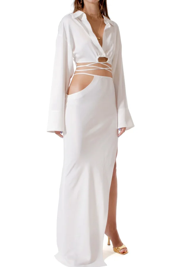 Bluzka Lauren Bright White>AGGI Sale