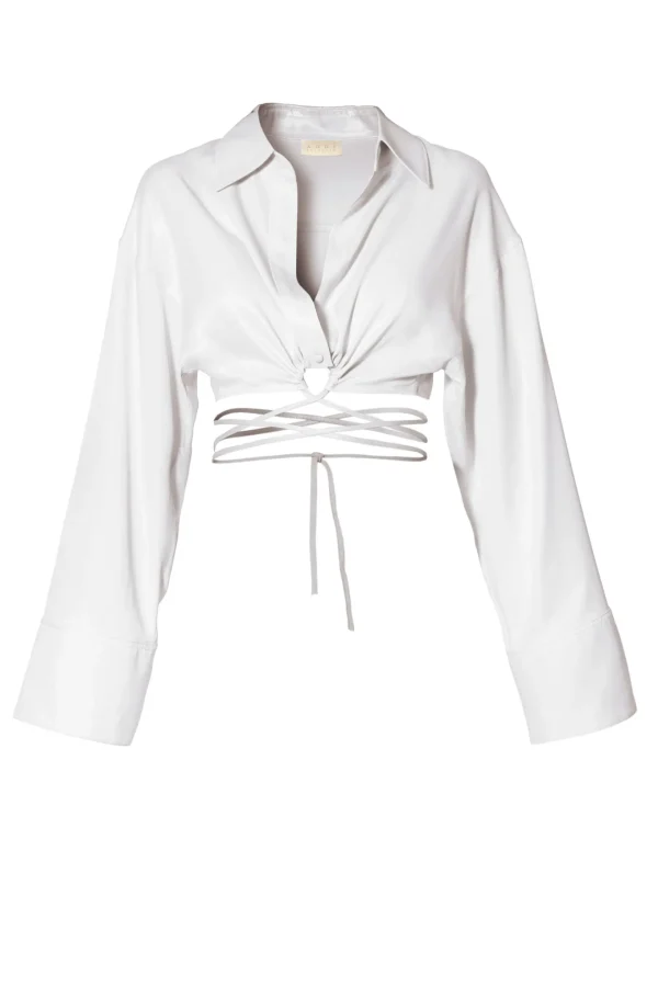 Bluzka Lauren Bright White>AGGI Sale