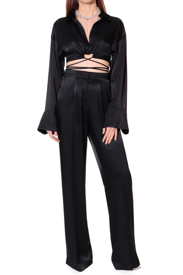 Bluzka Lauren Glossy Black>AGGI Best Sale