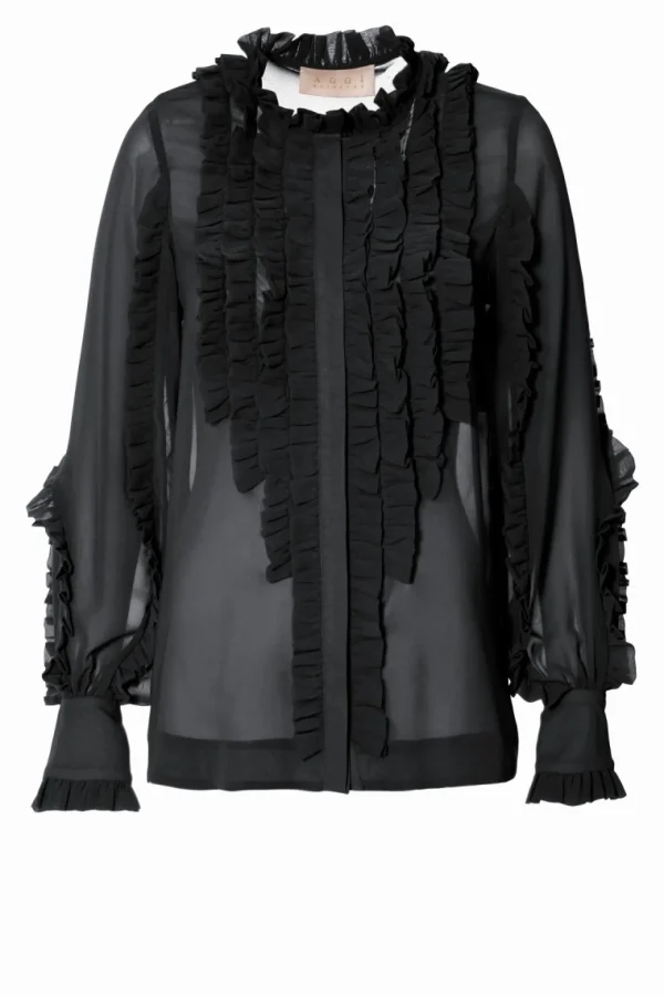 Bluzka Marley Pure Black>AGGI Outlet