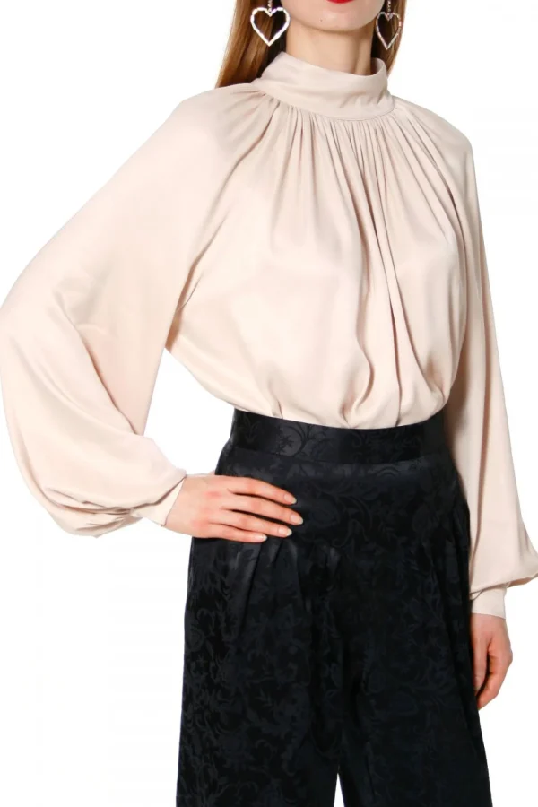 Bluzka Maurycja Pearled Ivory>AGGI Outlet
