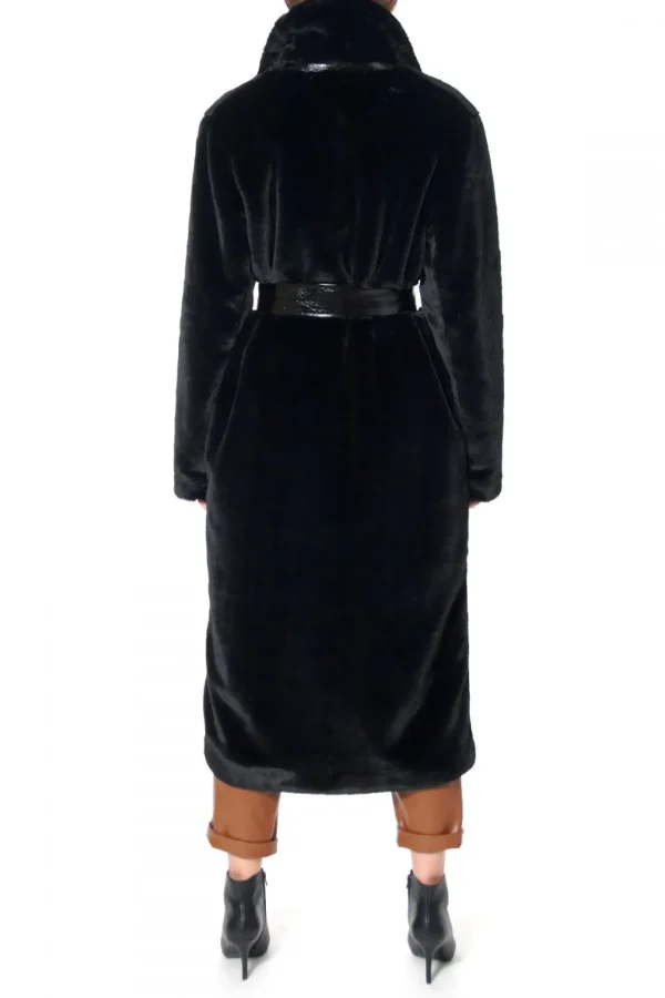 Futro Kylie Warm Black>AGGI Fashion