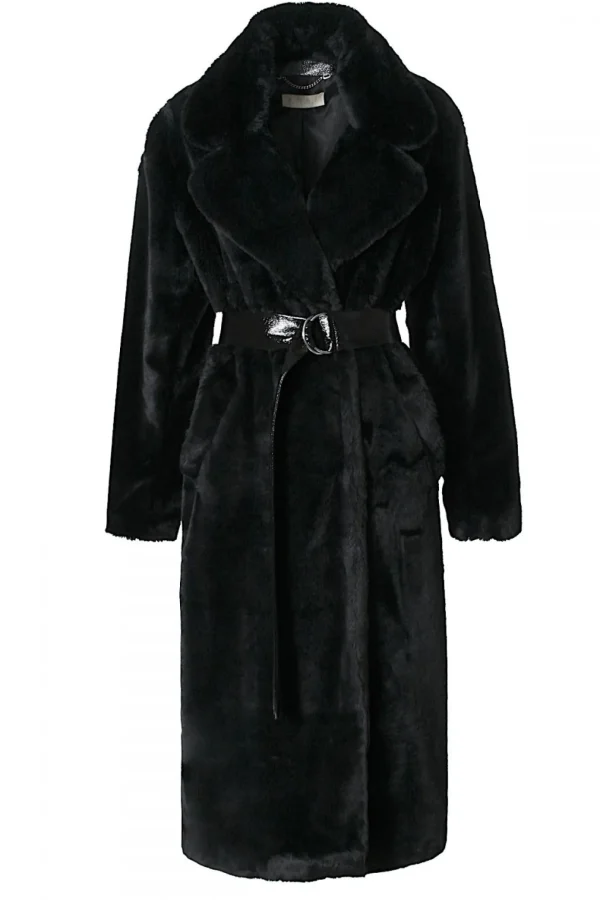 Futro Kylie Warm Black>AGGI Fashion
