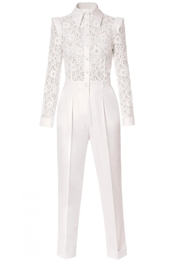 Kombinezon Aylin Aesthetic White>AGGI Store