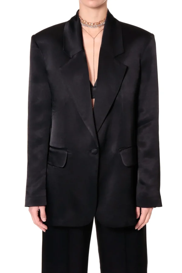 Marynarka Bellamy Glossy Black>AGGI Store