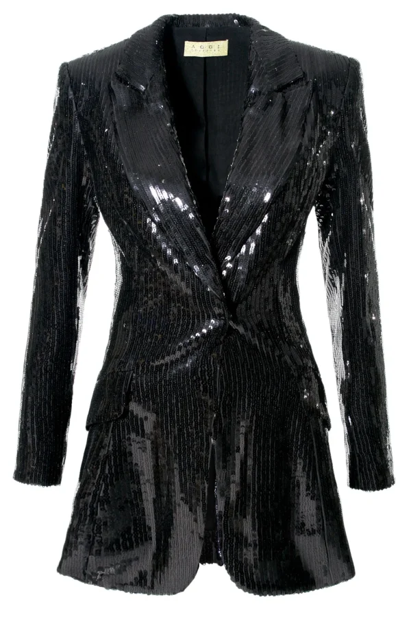 Marynarka Cekinowa Carla Black Onyx>AGGI Flash Sale