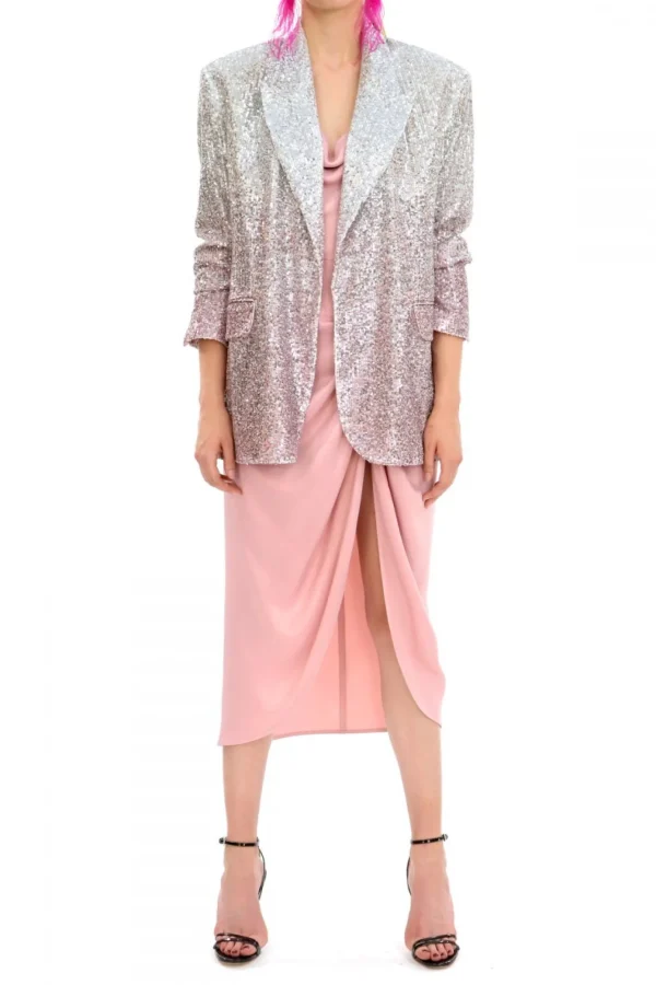 Marynarka Cekinowa Gioia Silver Peony>AGGI Flash Sale