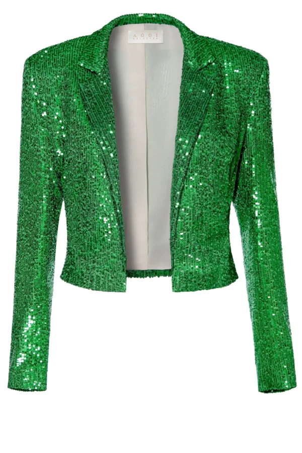 Marynarka Shannon Shamrock Green Cekinowa>AGGI Flash Sale