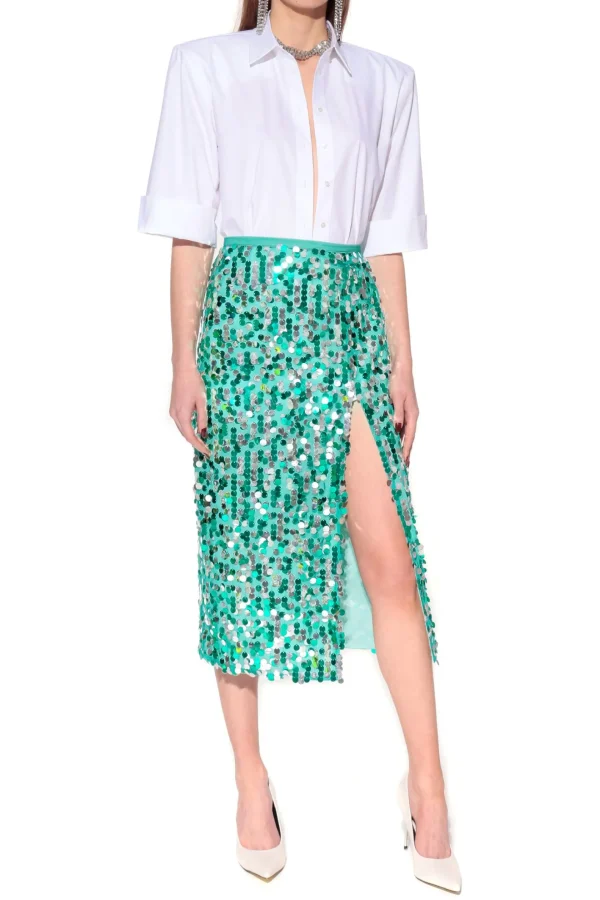 Spodnica Cekinowa Layla Spectra Green>AGGI Shop