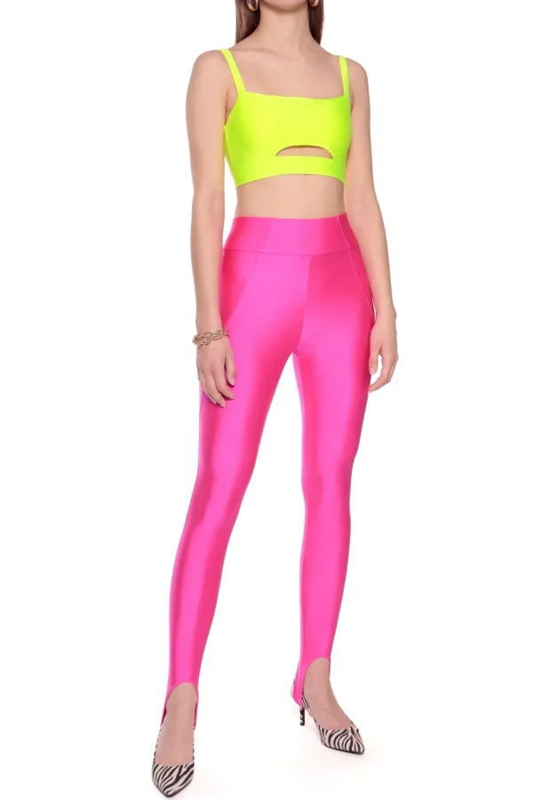 Spodnie Gia Plastic Pink>AGGI Store
