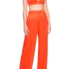 Spodnie Jessie Satin Nasturtium>AGGI Online