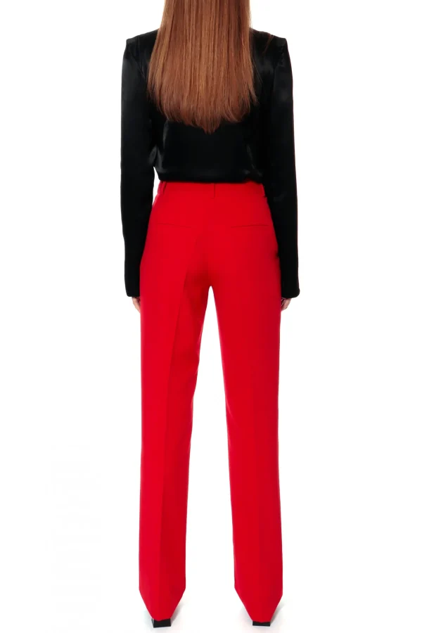 Spodnie Lesly Fiery Red>AGGI Fashion