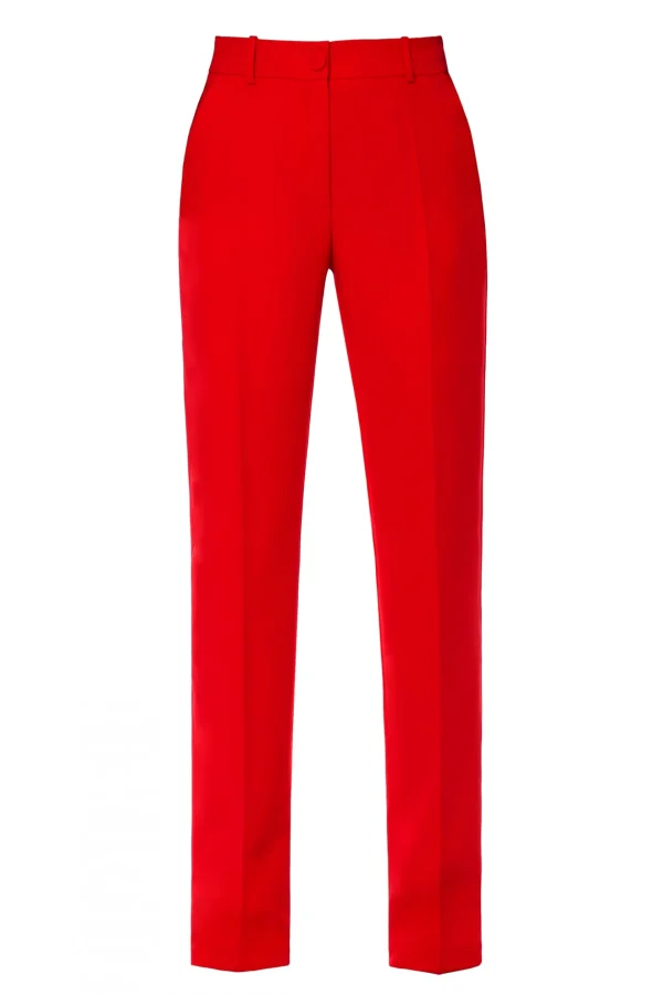 Spodnie Lesly Fiery Red>AGGI Fashion
