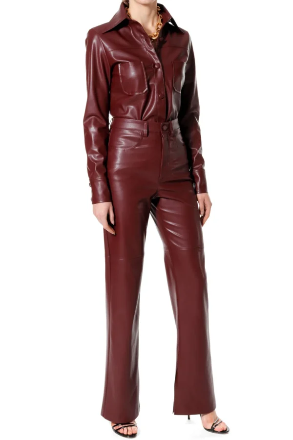 Spodnie Nora Malaga Wine>AGGI Fashion