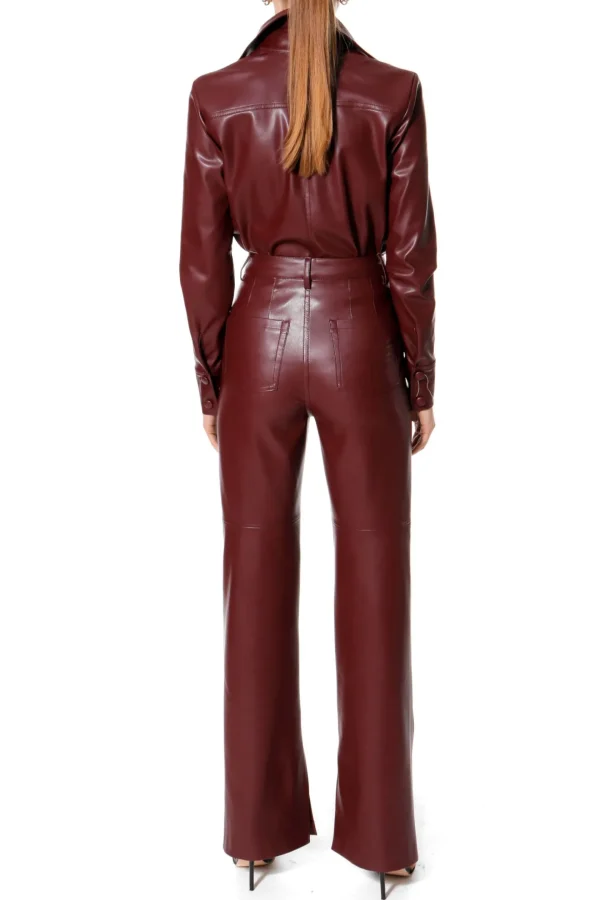 Spodnie Nora Malaga Wine>AGGI Fashion