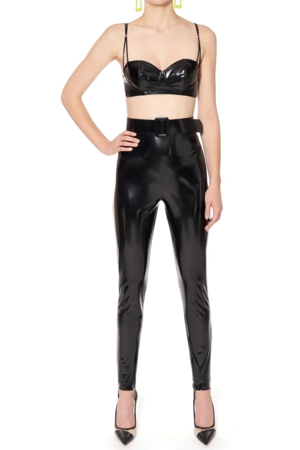 Spodnie Olivia Black Glow>AGGI Store