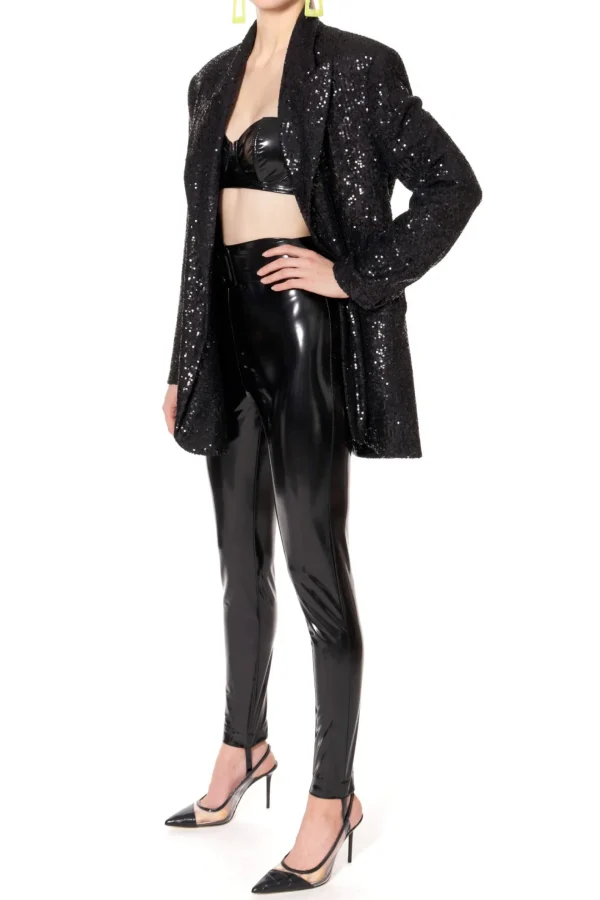 Spodnie Olivia Black Glow>AGGI Store
