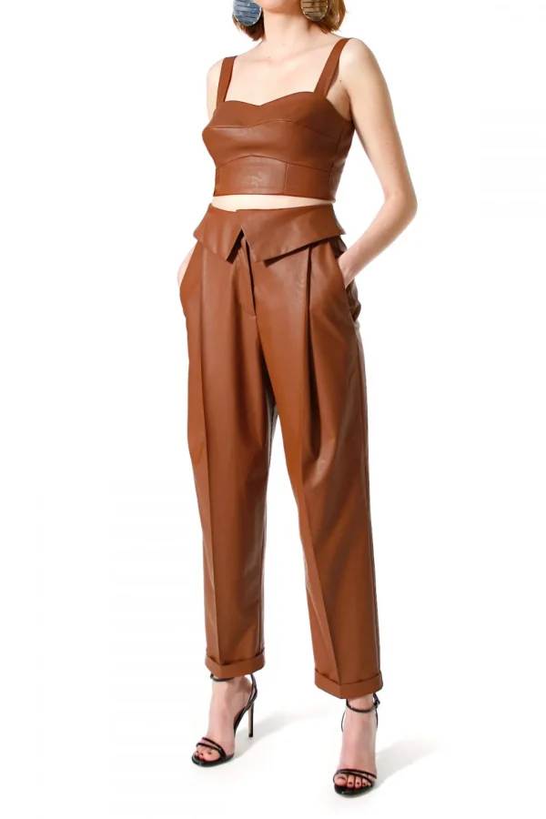 Spodnie Xenia Raw Umber>AGGI Flash Sale