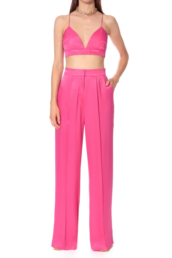 Stanik Asha Satin Barbie Pink>AGGI Store