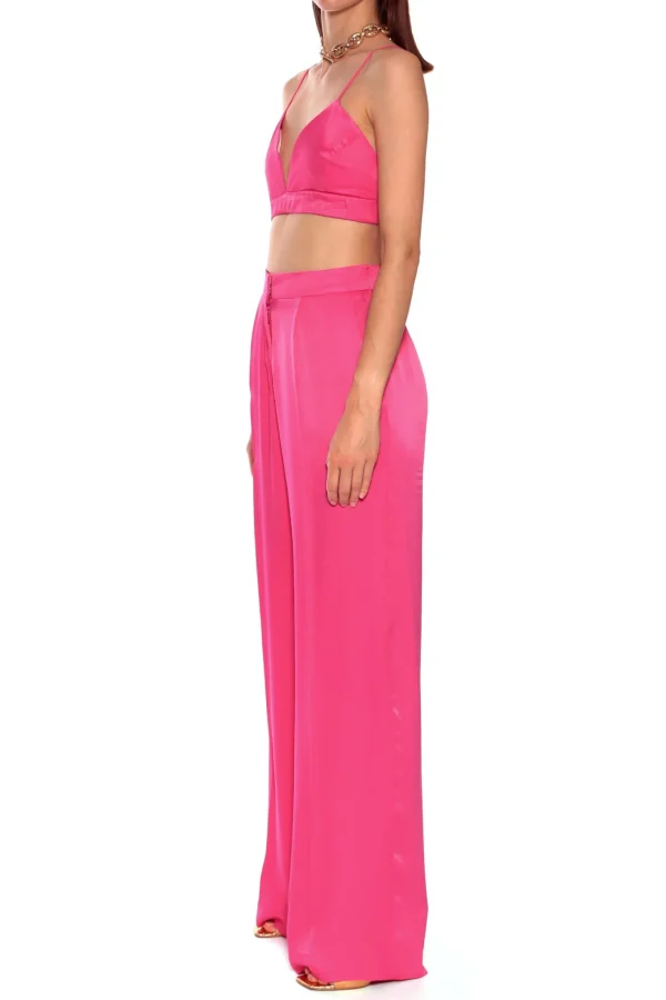 Stanik Asha Satin Barbie Pink>AGGI Store