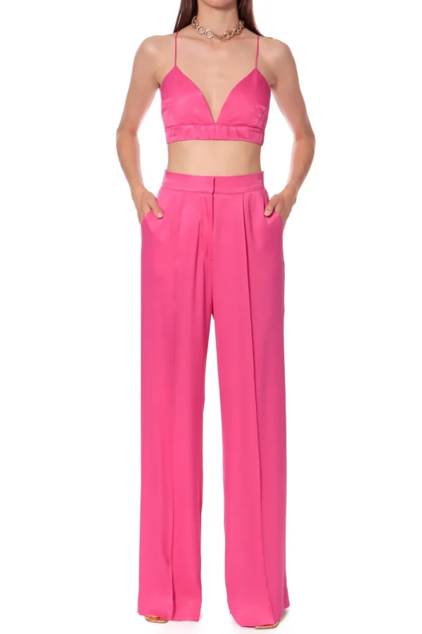 Stanik Asha Satin Barbie Pink>AGGI Store