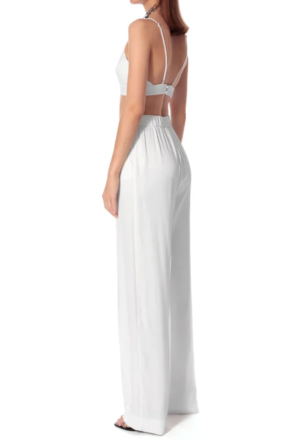Stanik Asha Satin Bright White>AGGI Fashion