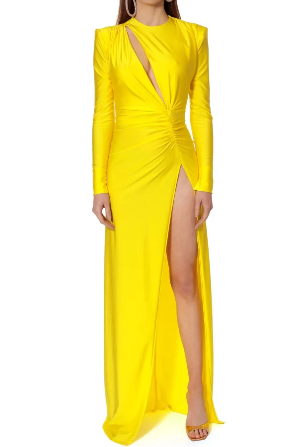 Sukienka Adriana Super Yellow>AGGI Best