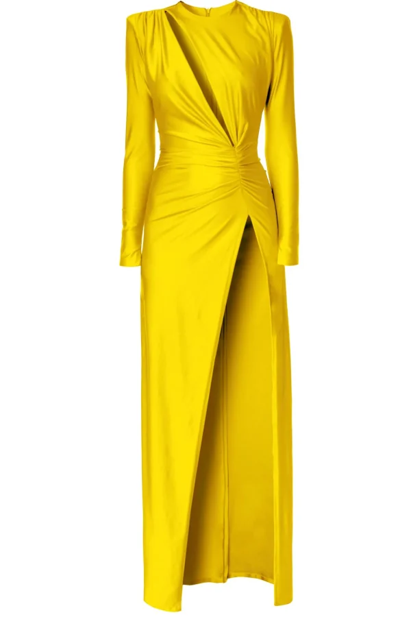 Sukienka Adriana Super Yellow>AGGI Best