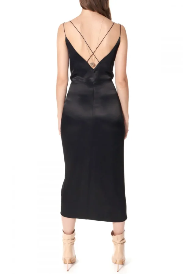 Sukienka Ava Glossy Black>AGGI Store