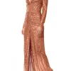 Sukienka Dianna Apricot Brandy>AGGI Hot