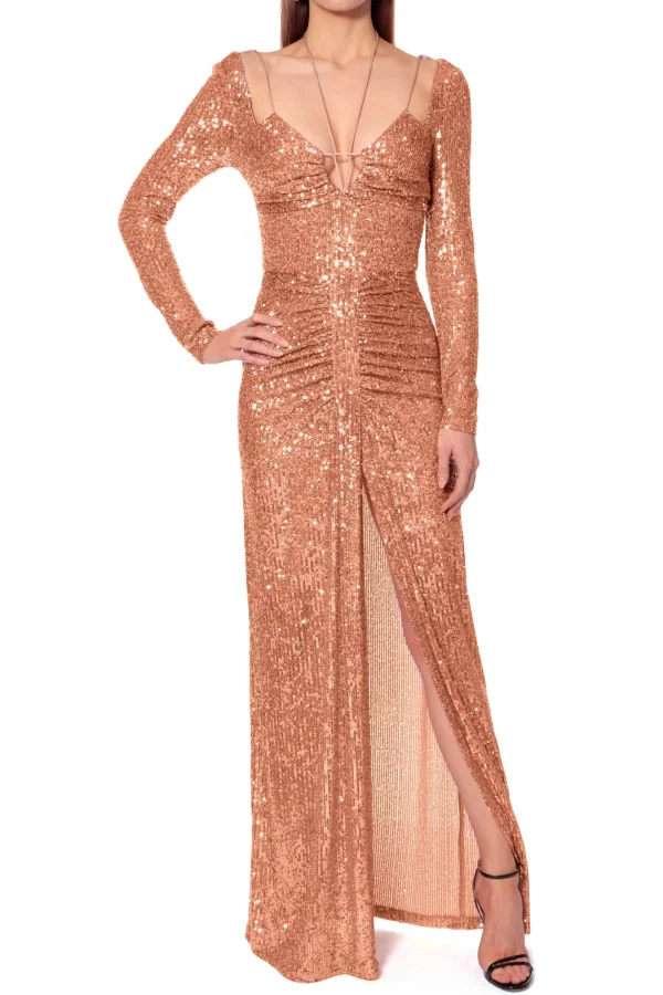 Sukienka Dianna Apricot Brandy>AGGI Hot