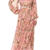 Sukienka Plisowana Esme Swirling Pink>AGGI Discount