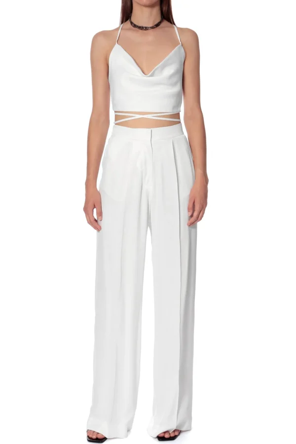 Top Lucia Satin Bright White>AGGI Best