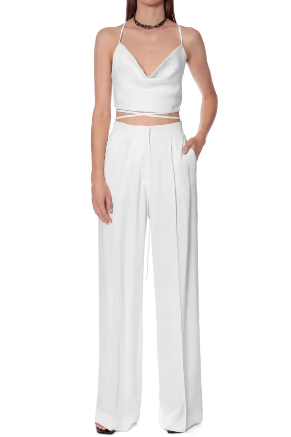 Top Lucia Satin Bright White>AGGI Best