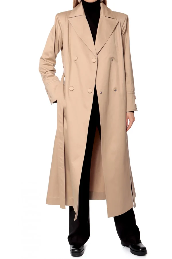 Trencz Logan Natural Beige>AGGI Store