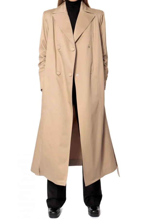 Trencz Logan Natural Beige>AGGI Store