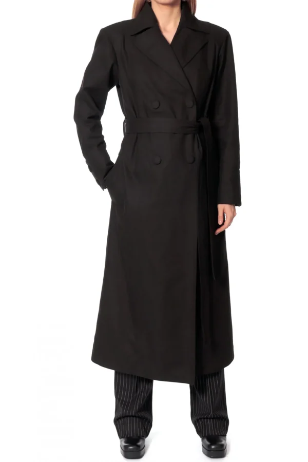 Trencz Logan Natural Black>AGGI Shop